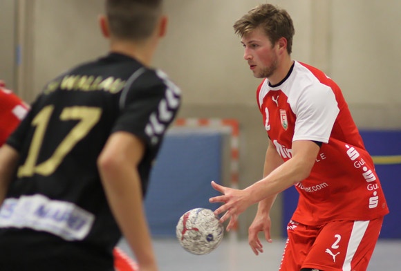 Kai Ronge erzielte in den Spielen in Belgien 5 Tore. (Foto: TuS Ferndorf)
