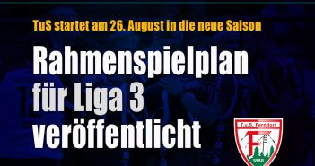 3. Liga: Rahmenspielplan 2017/18 veröffentlicht