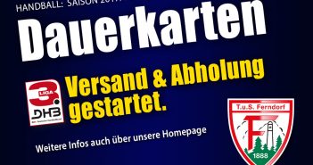 Dauerkarten auf den Weg gebracht