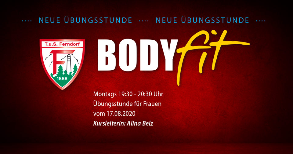 Neue Übungsstunde: BODYfit für Frauen
